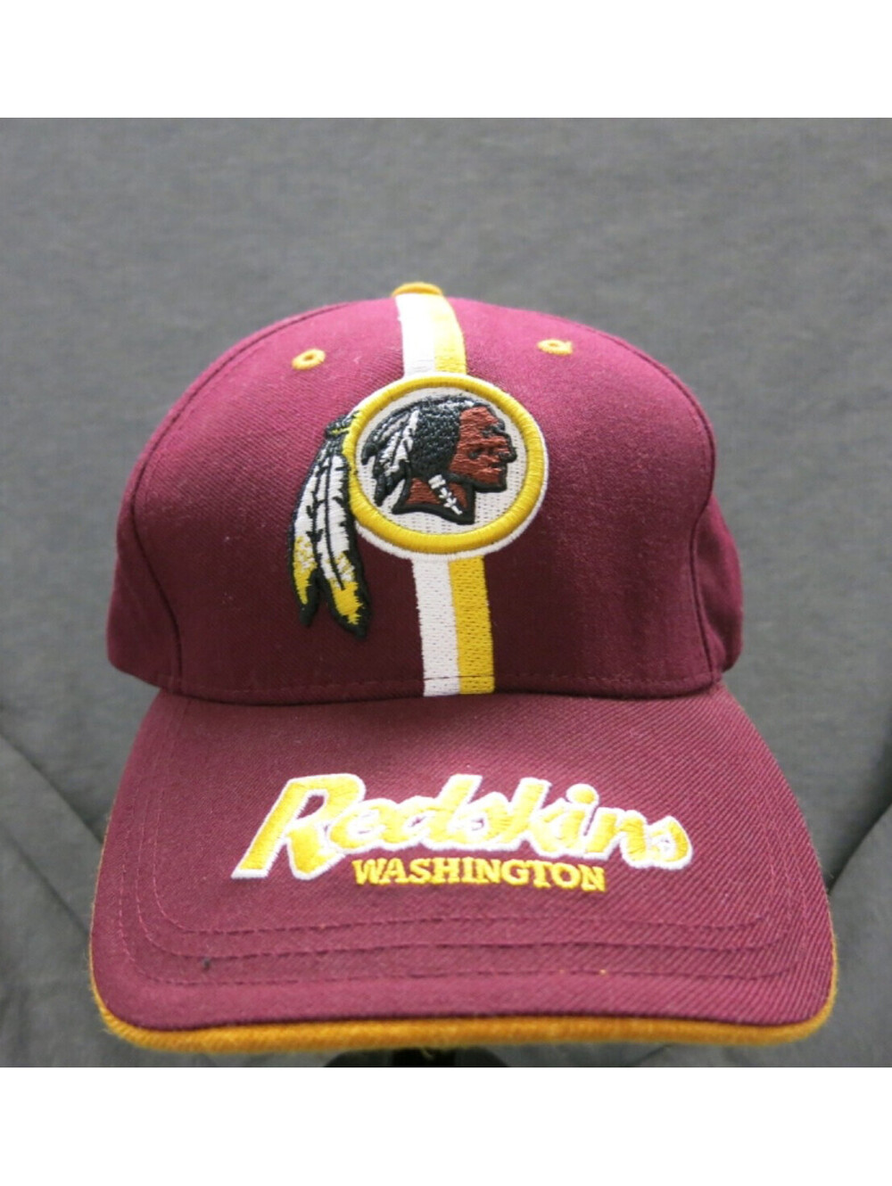 VTG Washington Redskins Football Twins Enterprise Logo Baseball Hat Cap NWT